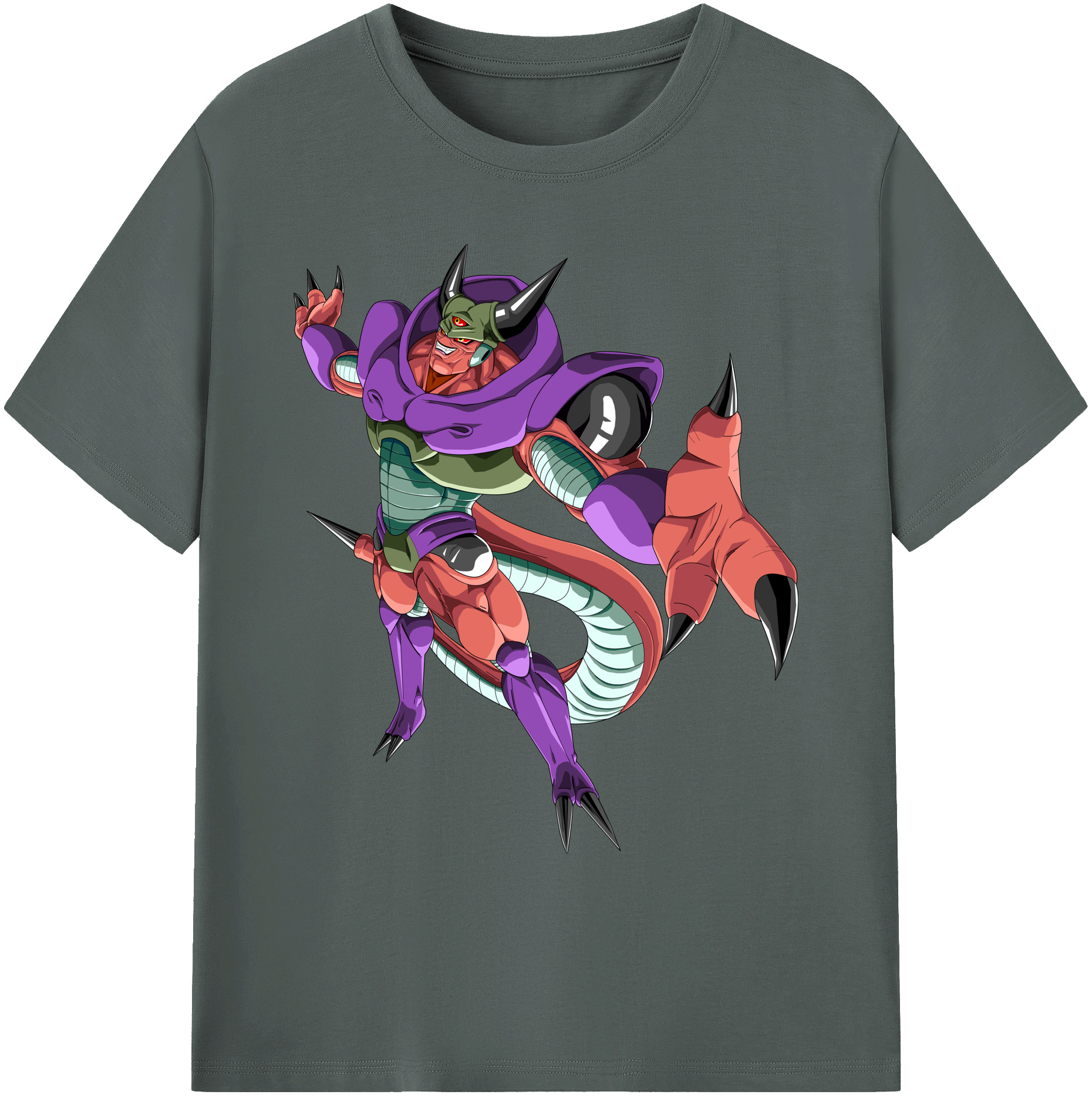（画像用） ドラゴンボール ジャネンバ DRAGON BALL Janemba 綿100％ メンズ半袖Tシャツ｜肌触りやわらか＆通気性